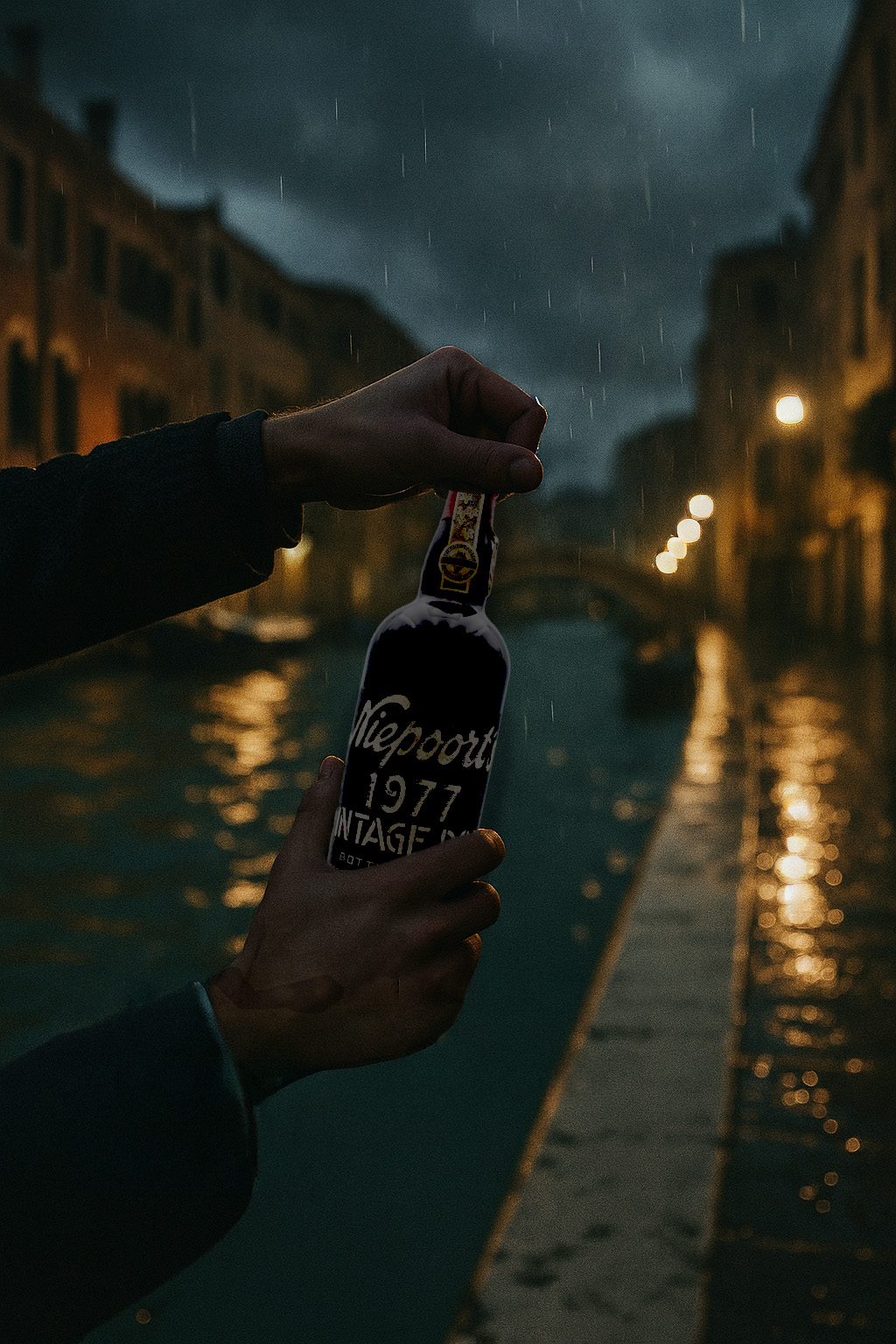 Stormy Night in Venice